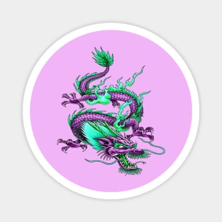 Chinese Underworld Dragon Mythical Waterway Creature Magnet